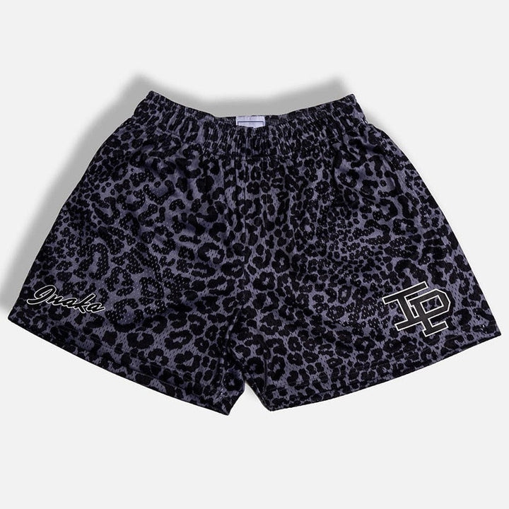 Kurze Herren-Shorts mit Tiermuster