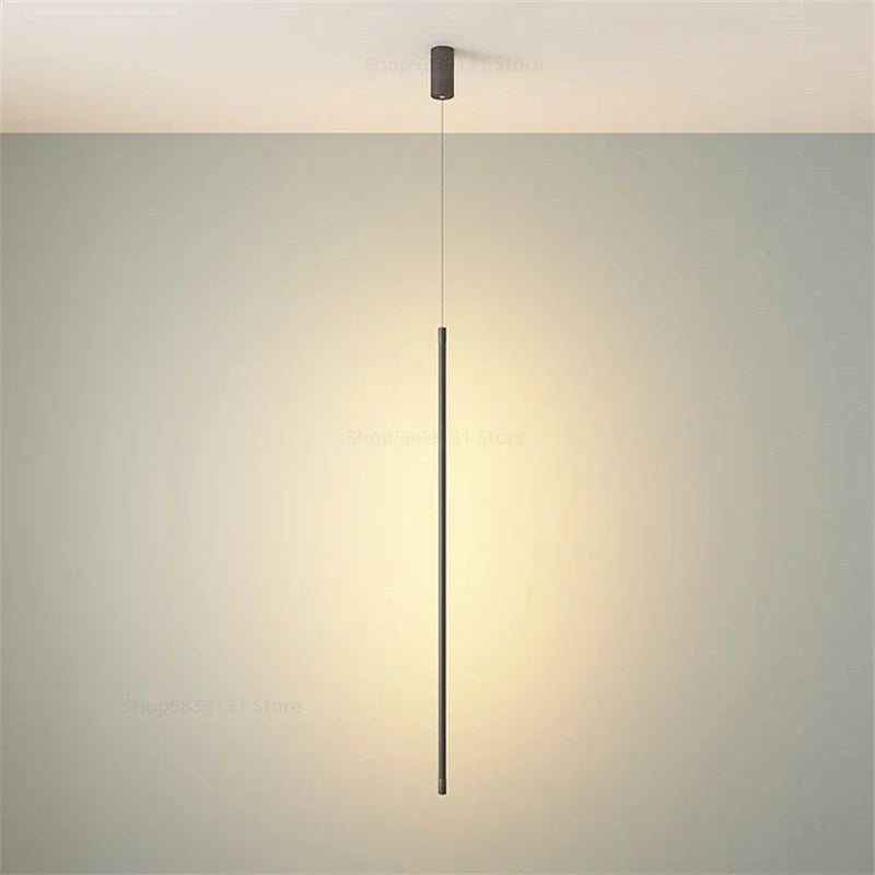 Moderne LED-Pendelleuchte – minimalistisches Deckenlichtsystem für Schlafzimmer und Wohnzimmer