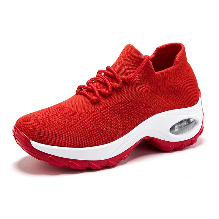 Damen-Turnschuhe mit atmungsaktivem Obermaterial