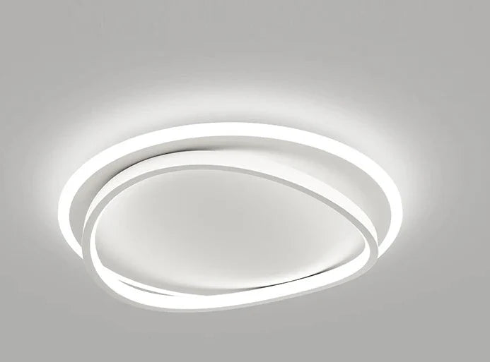 Moderne LED-Deckenleuchte im futuristischen Design