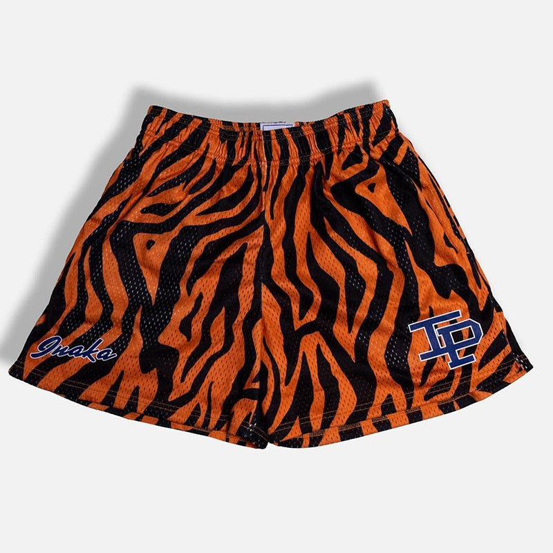 Kurze Herren-Shorts mit Tiermuster