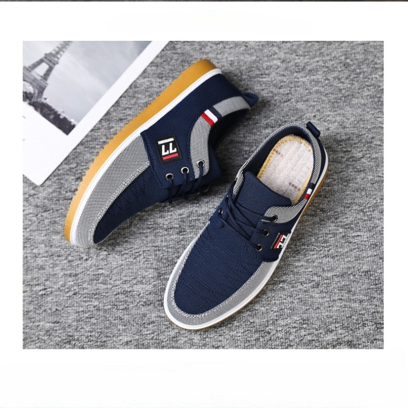 Modische und bequeme Herrenschuhe mit orthopädischer Sohle