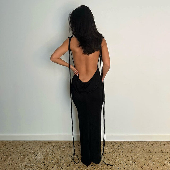 Velvet Glamour Abendkleid