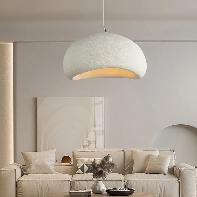 LED-Pendelleuchte im Wabi-Sabi-Stil