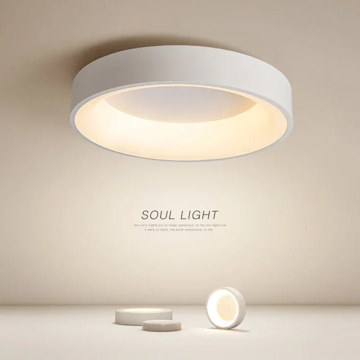 Moderne runde LED-Deckenleuchte