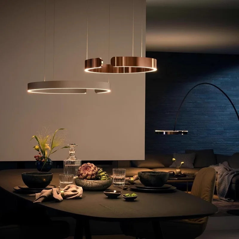 Moderne LED-Ringleuchte – Elegante runde Deckenleuchte