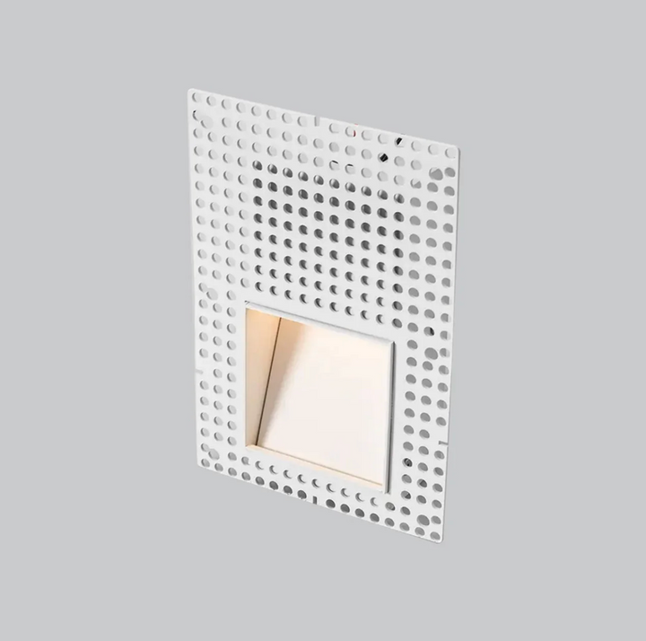 Einbau-LED-Wandleuchte – quadratische Stufenleuchte zur Wandmontage