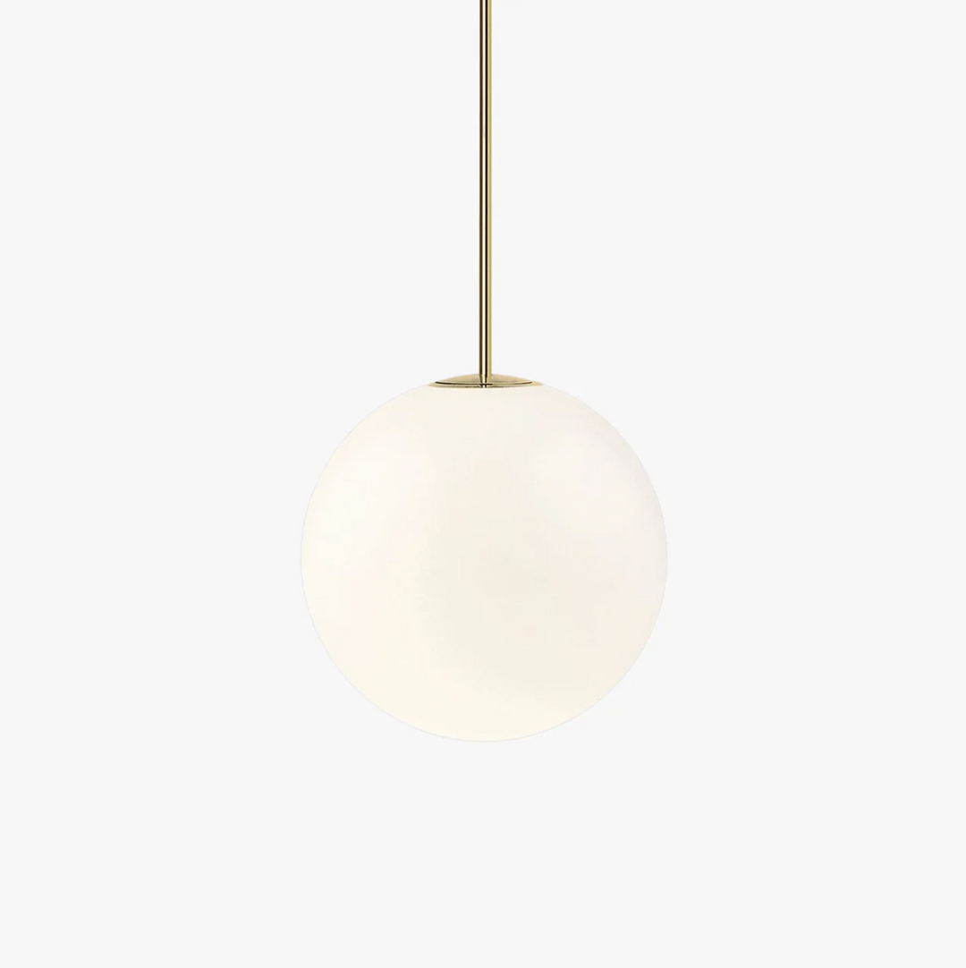 Pendelleuchte mit Kugelschirm – moderne LED-Deckenleuchte