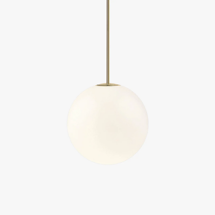 Pendelleuchte mit Kugelschirm – moderne LED-Deckenleuchte