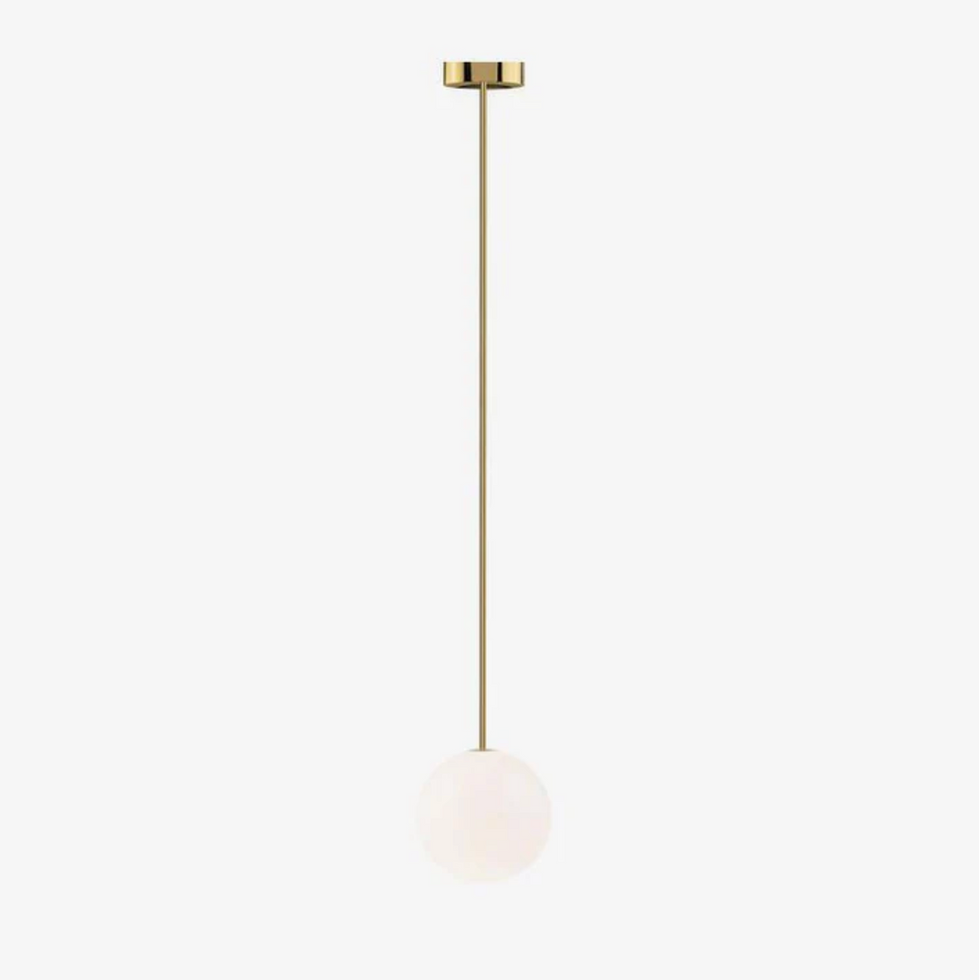 Pendelleuchte mit Kugelschirm – moderne LED-Deckenleuchte