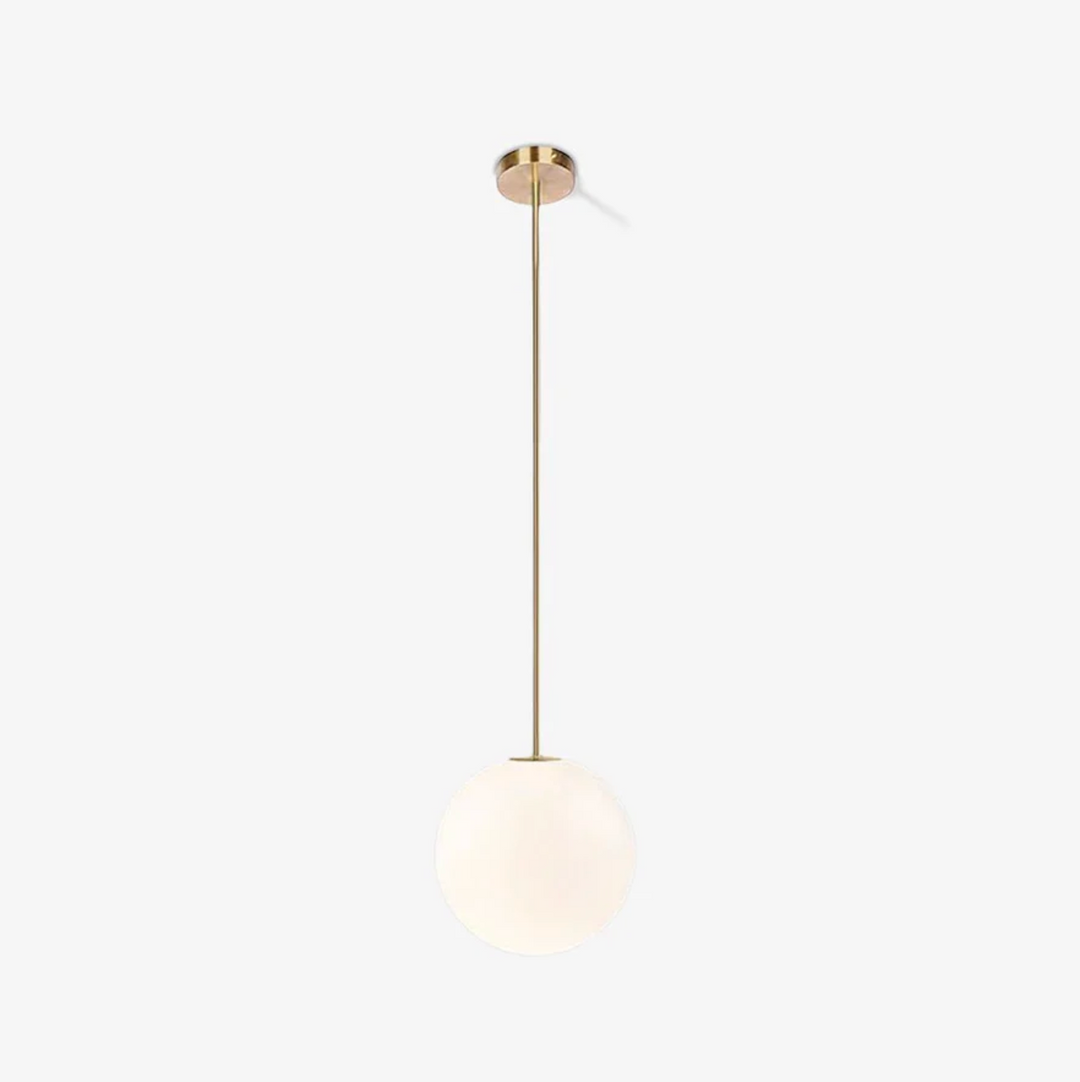 Pendelleuchte mit Kugelschirm – moderne LED-Deckenleuchte
