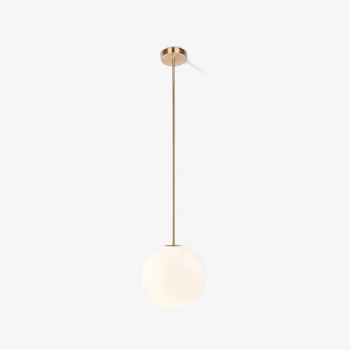 Pendelleuchte mit Kugelschirm – moderne LED-Deckenleuchte