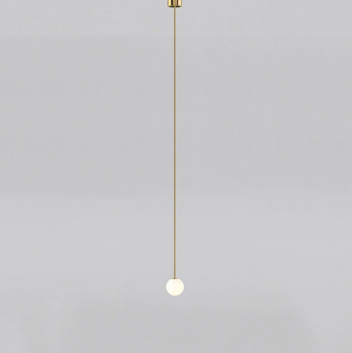 Pendelleuchte mit Kugelschirm – moderne LED-Deckenleuchte