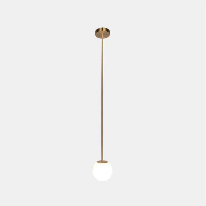 Pendelleuchte mit Kugelschirm – moderne LED-Deckenleuchte