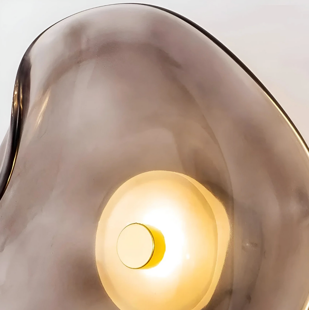 Design-Wandleuchte mit organischem Schirm – Moderne LED-Wandleuchte
