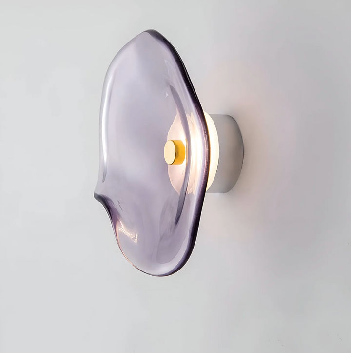 Design-Wandleuchte mit organischem Schirm – Moderne LED-Wandleuchte