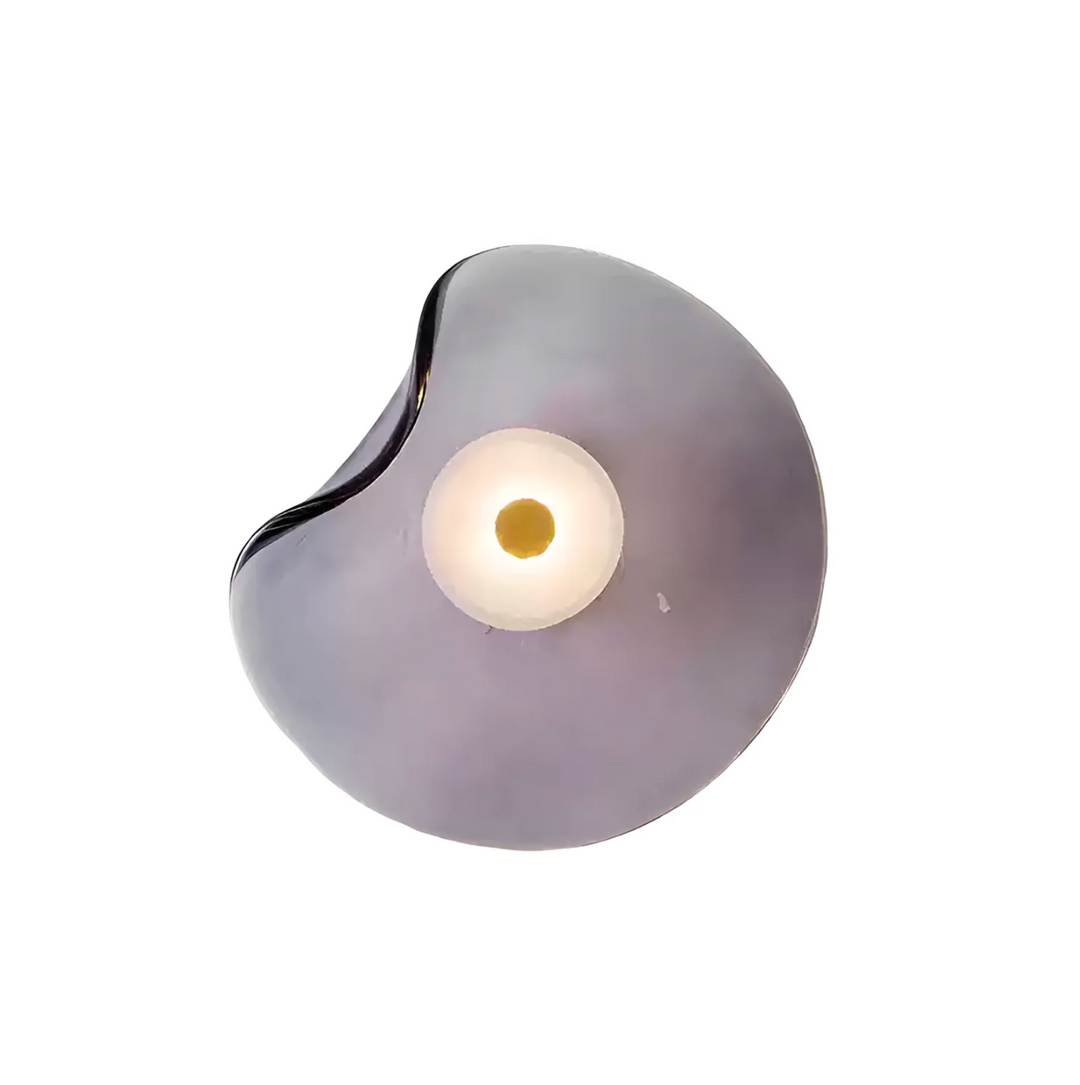 Design-Wandleuchte mit organischem Schirm – Moderne LED-Wandleuchte