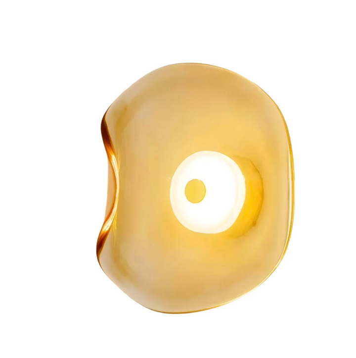 Design-Wandleuchte mit organischem Schirm – Moderne LED-Wandleuchte