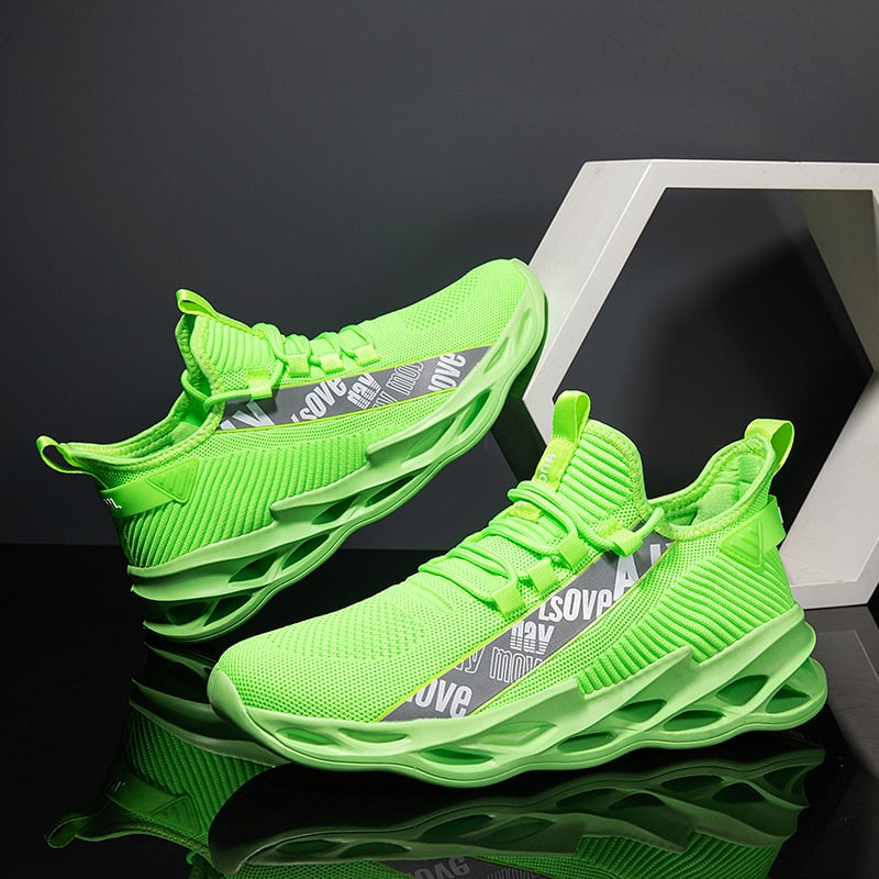 Herrenturnschuhe mit innovativer Sohle