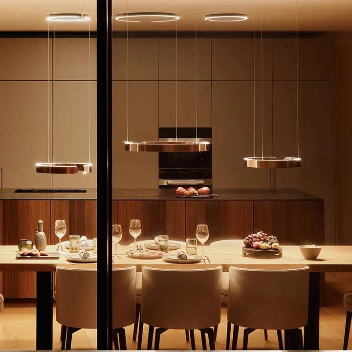 Moderne LED-Ringleuchte – Elegante runde Deckenleuchte