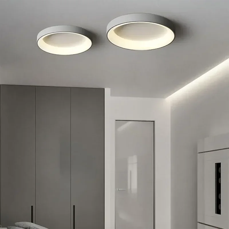 Moderne runde LED-Deckenleuchte