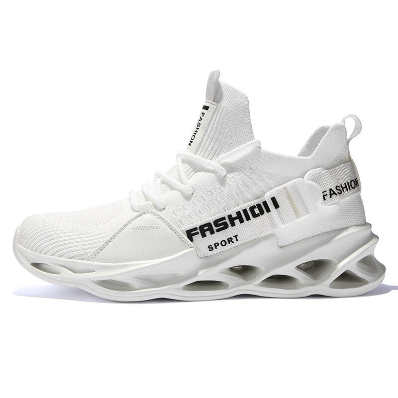 Futuristische Herren-Sportschuhe mit flexibler Sohle