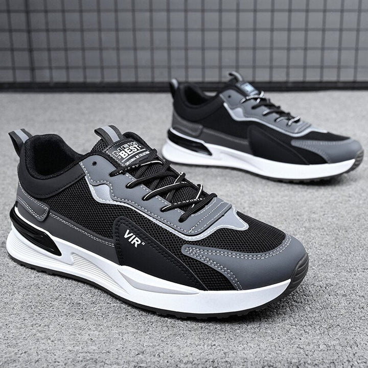Urbane Herrensneakers mit bequemer Sohle