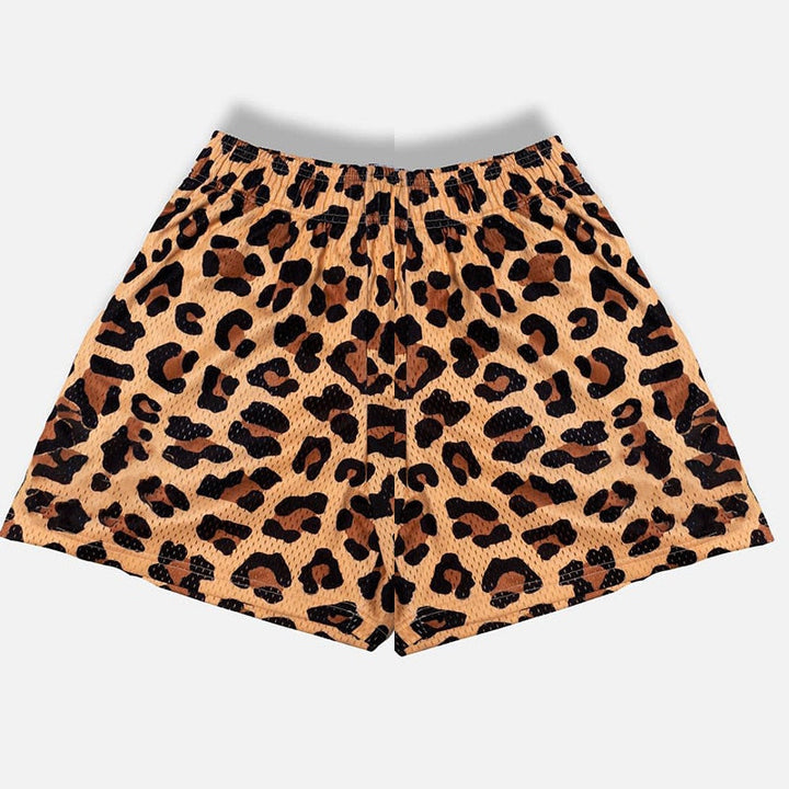 Kurze Herren-Shorts mit Tiermuster