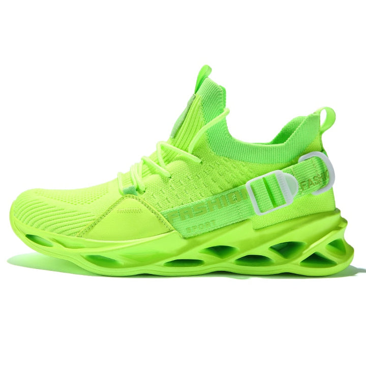 Futuristische Herren-Sportschuhe mit flexibler Sohle