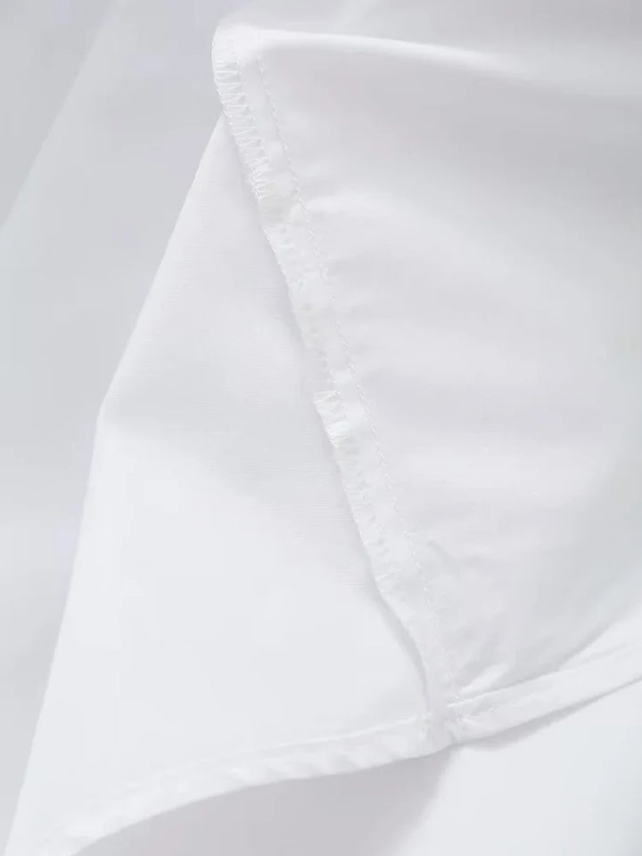 Trägerloses, fließendes Maxikleid