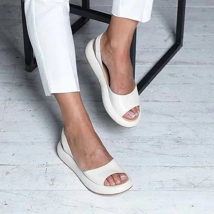 Damen-Orthopädische Sandalen mit geschlossener Ferse und offenen Zehen