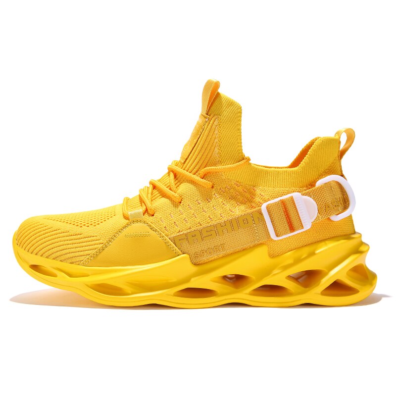 Futuristische Herren-Sportschuhe mit flexibler Sohle