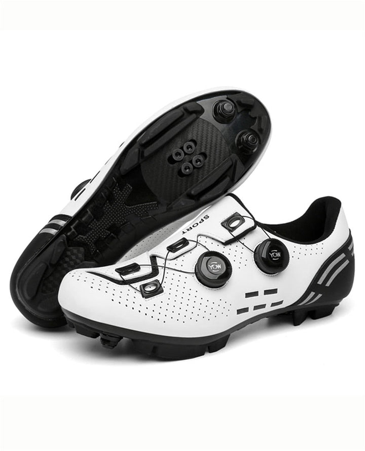 Fahrradschuhe mit mechanischer Verriegelung