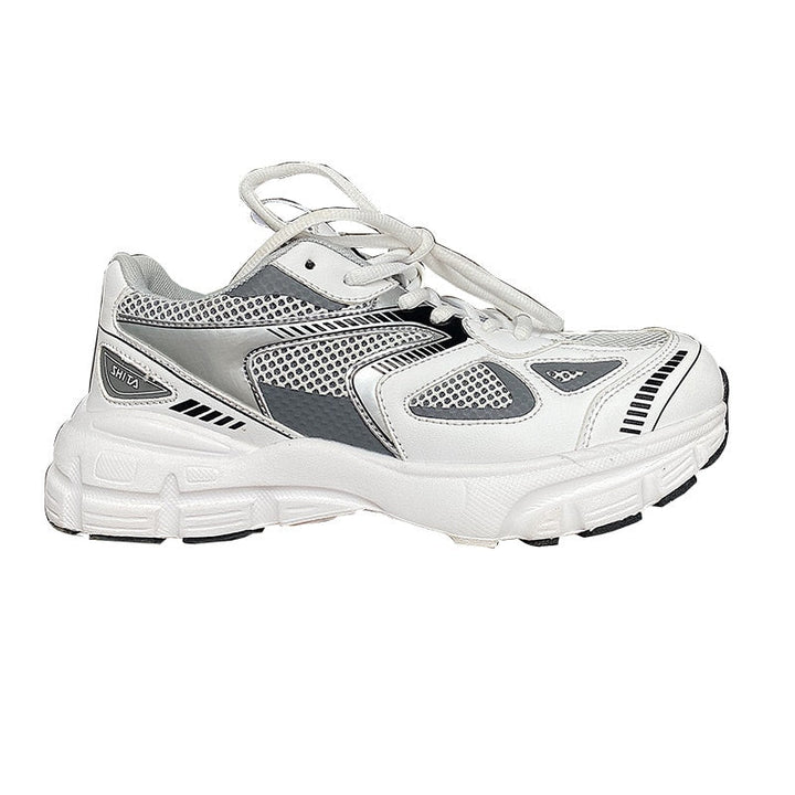Sportliche Damen-Sneakers mit atmungsaktivem Mesh