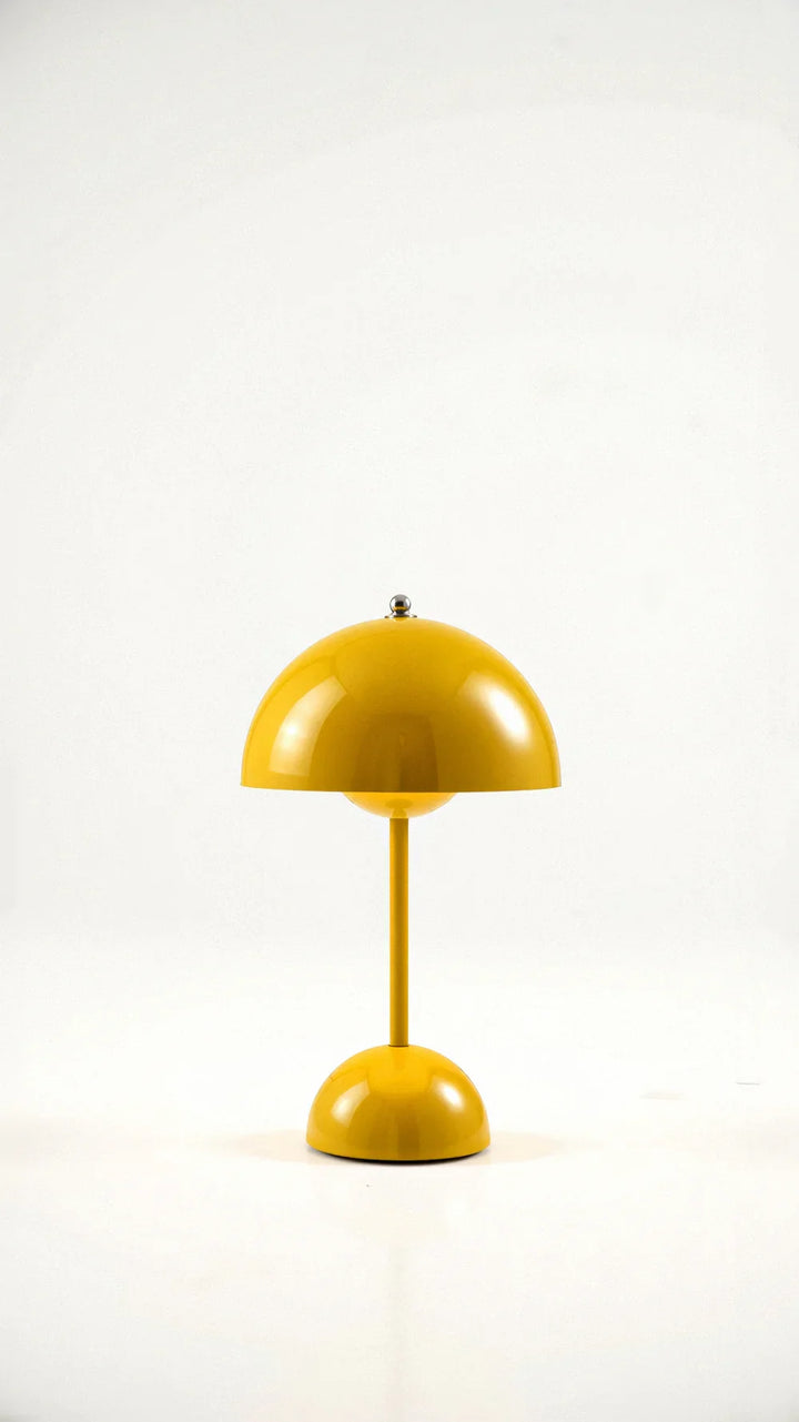 Kabellose Tischlampe mit minimalistischem Design