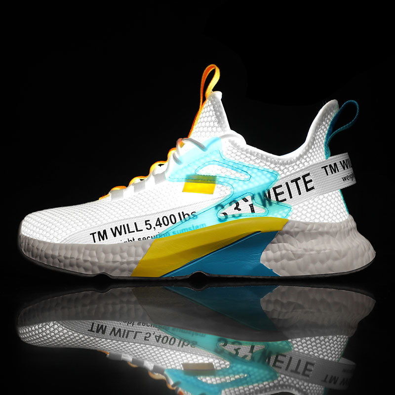 Dynamische Herrensportschuhe mit innovativer Sohle