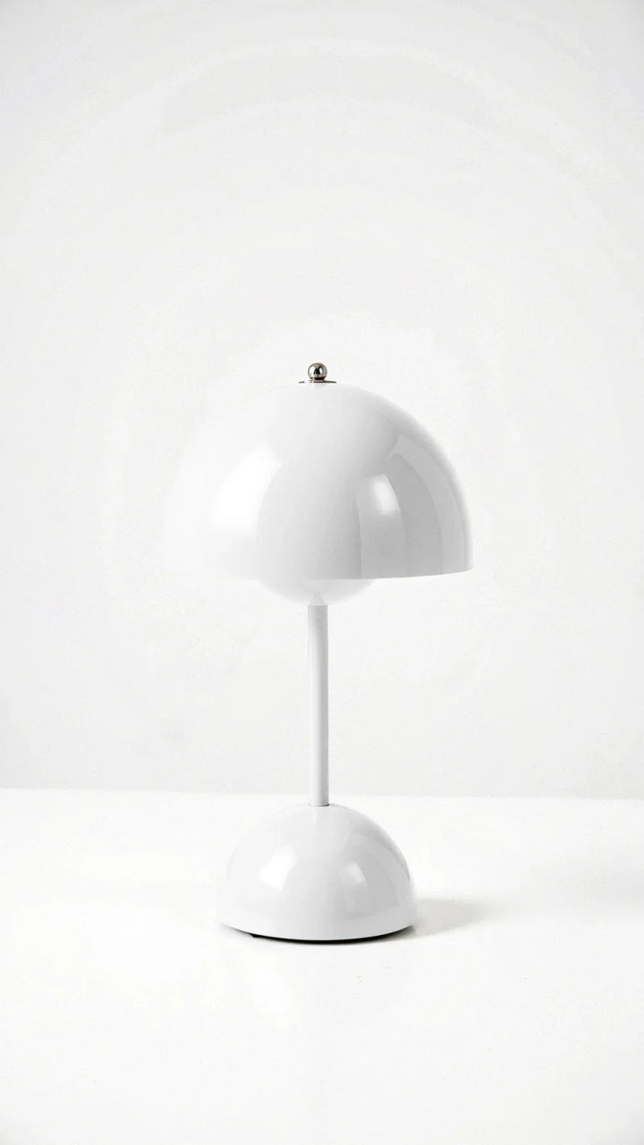 Kabellose Tischlampe mit minimalistischem Design