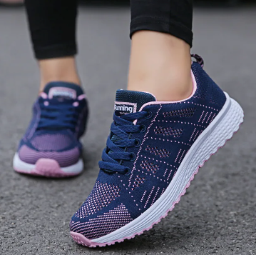 Damen Orthopädische Sportschuhe – Leichte Sneakers mit atmungsaktivem Mes