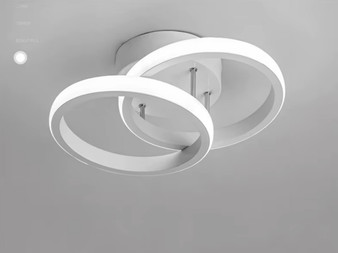 Moderne LED-Deckenleuchte – Geometrische Leuchte im modernen Stil
