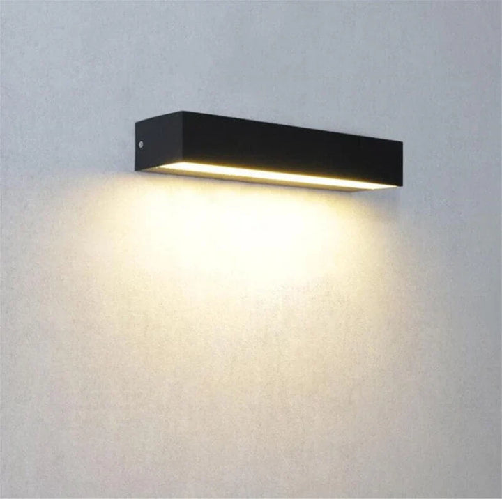 Moderne LED-Wandleuchte für den Aussenbereich – minimalistisches Design