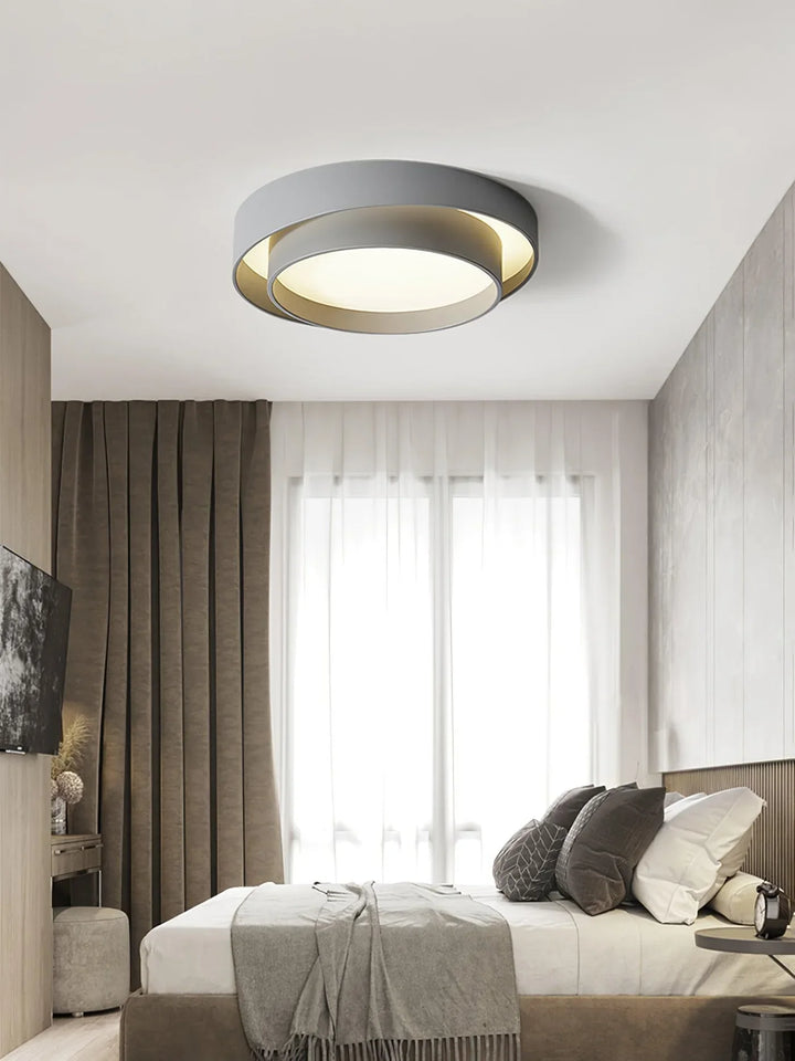 Moderne runde LED-Deckenleuchte für Wohn- und Schlafzimmer