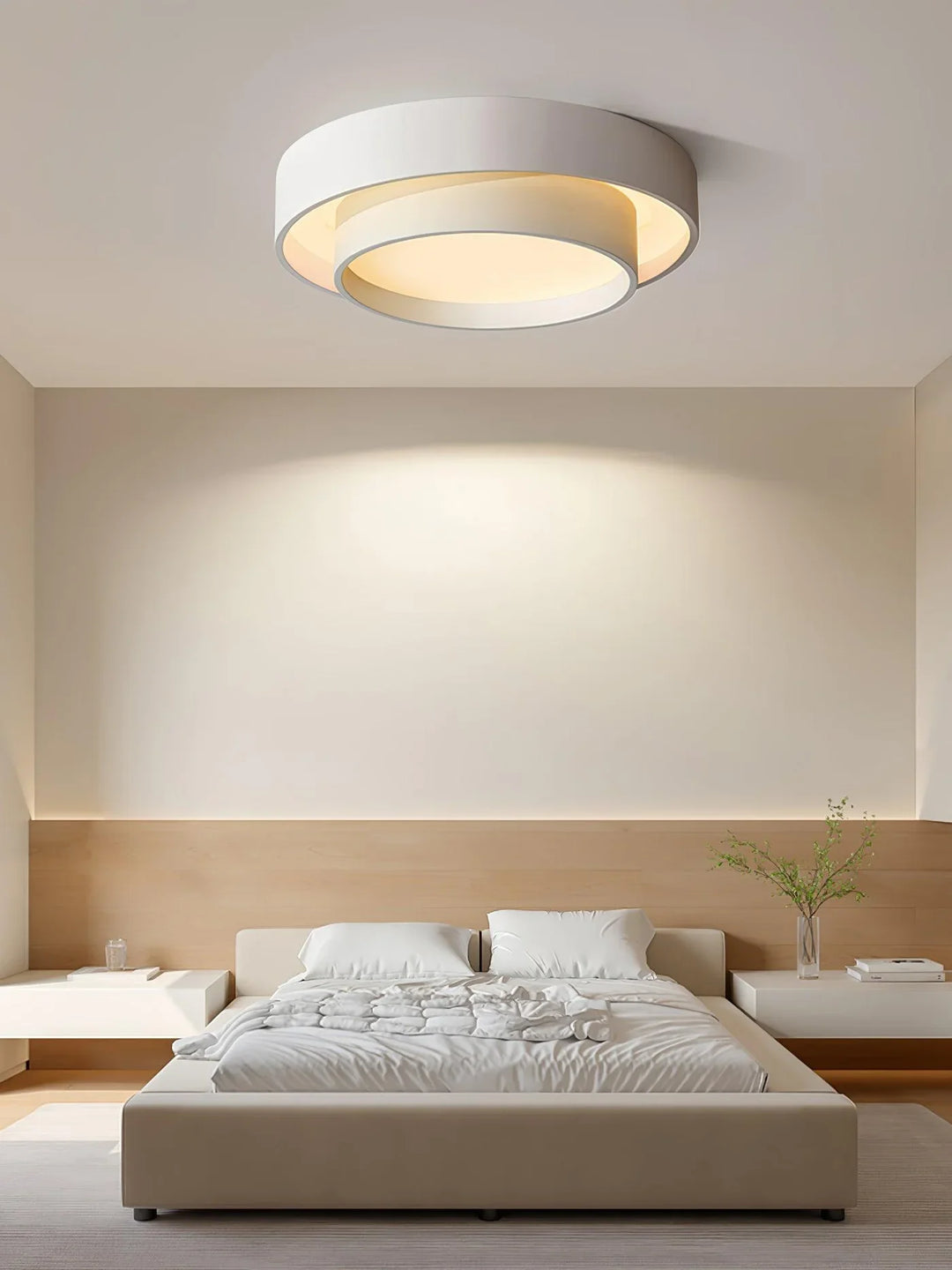 Moderne runde LED-Deckenleuchte für Wohn- und Schlafzimmer
