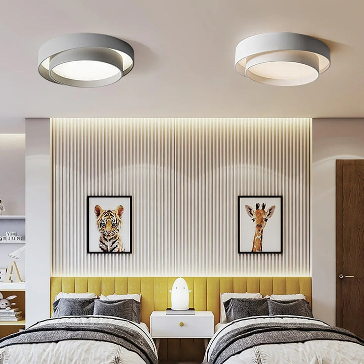 Moderne runde LED-Deckenleuchte für Wohn- und Schlafzimmer