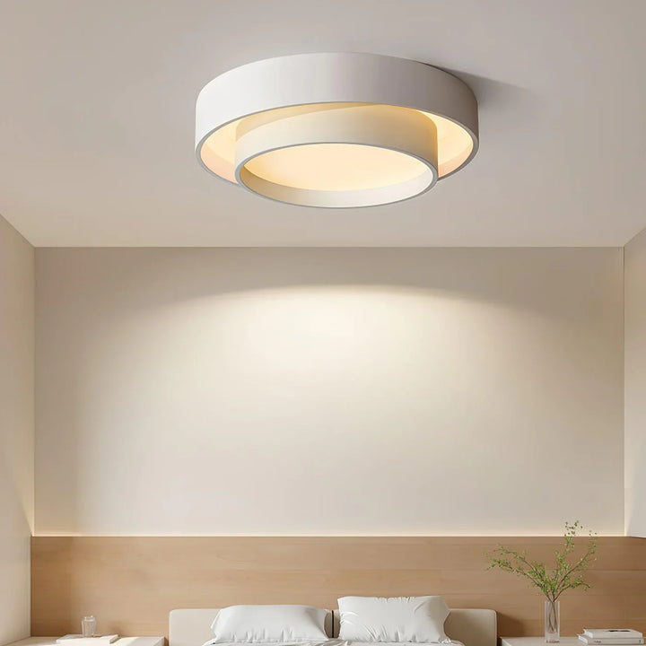 Moderne runde LED-Deckenleuchte für Wohn- und Schlafzimmer