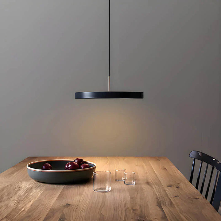 Moderne runde LED-Pendelleuchte für Esszimmer und Wohnzimmer