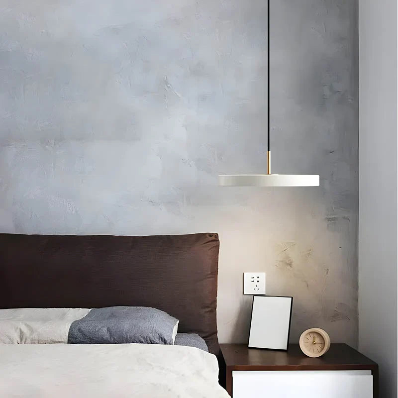 Moderne runde LED-Pendelleuchte für Esszimmer und Wohnzimmer