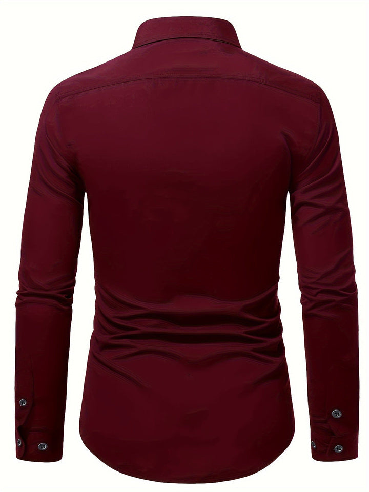 Elegantes Herren Slim-Fit Hemd