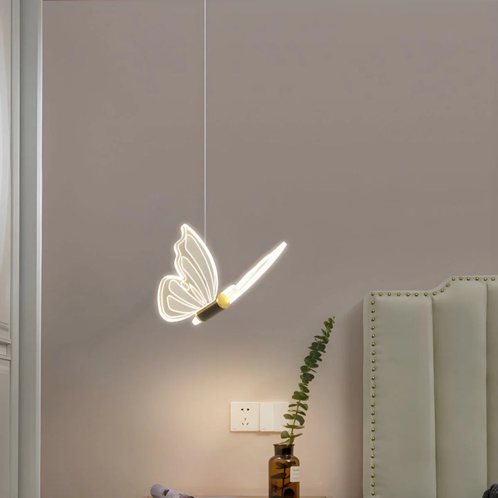 LED-Pendelleuchte in Schmetterlingsform – Designerleuchte für Schlafzimmer und Wohnzimmer