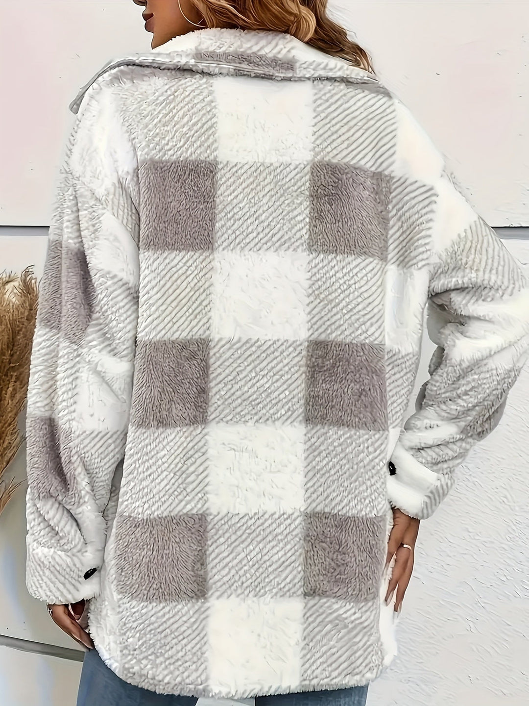 Weiche Hemdjacke im lockeren Schnitt