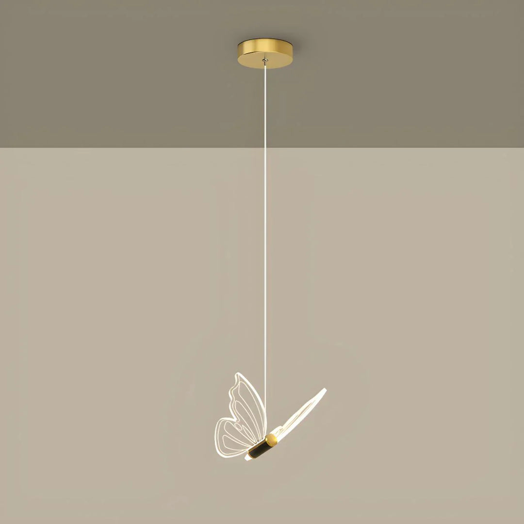 LED-Pendelleuchte in Schmetterlingsform – Designerleuchte für Schlafzimmer und Wohnzimmer